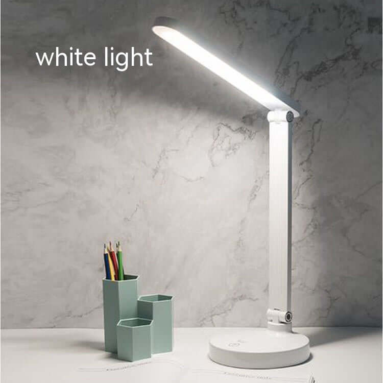 Compact Foldable Desk Lamp with USB Charger
