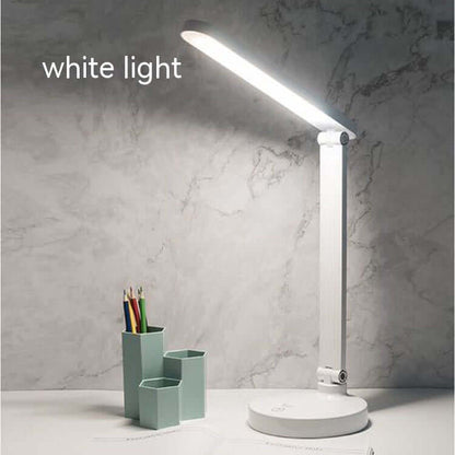 Compact Foldable Desk Lamp with USB Charger