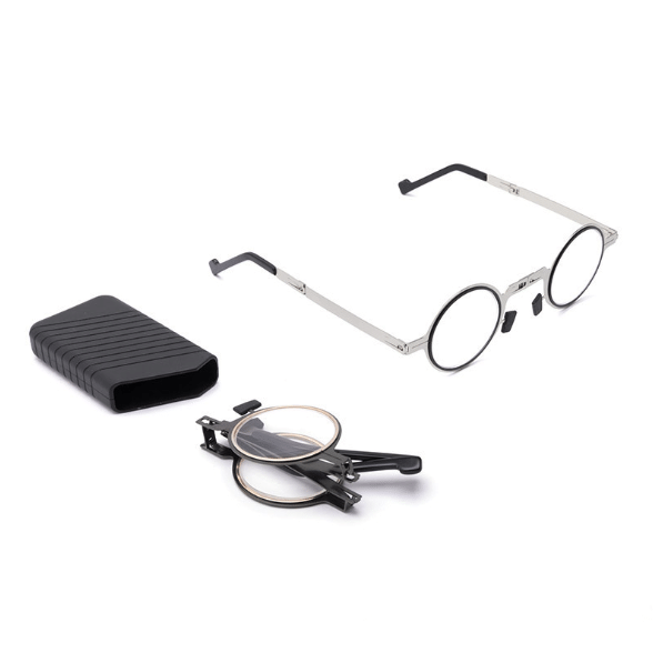 Thin Frame Folding Reading Glasses for Men Women