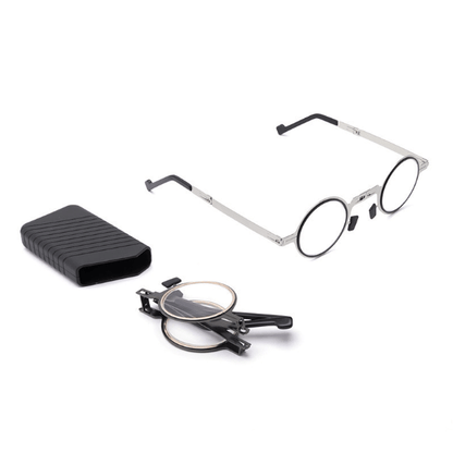 Thin Frame Folding Reading Glasses for Men Women