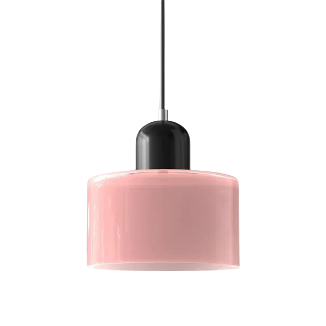 Stylish Round Glass Pendant Light