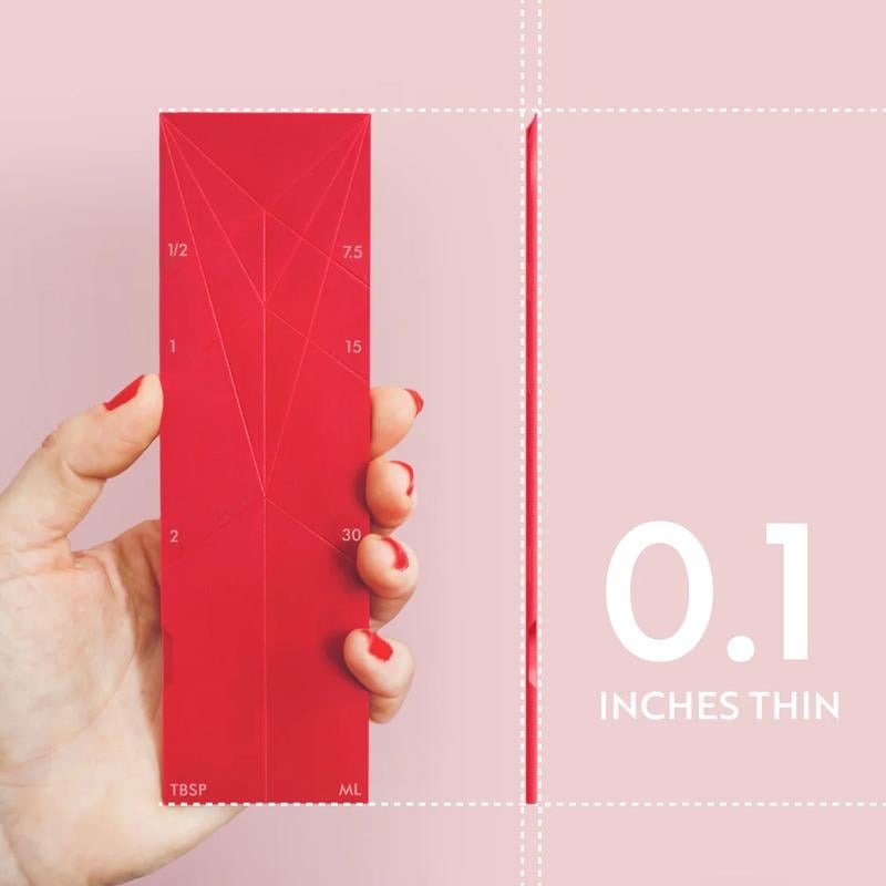 Compact 3-in-1 Magnetic Measuring Spoon Set