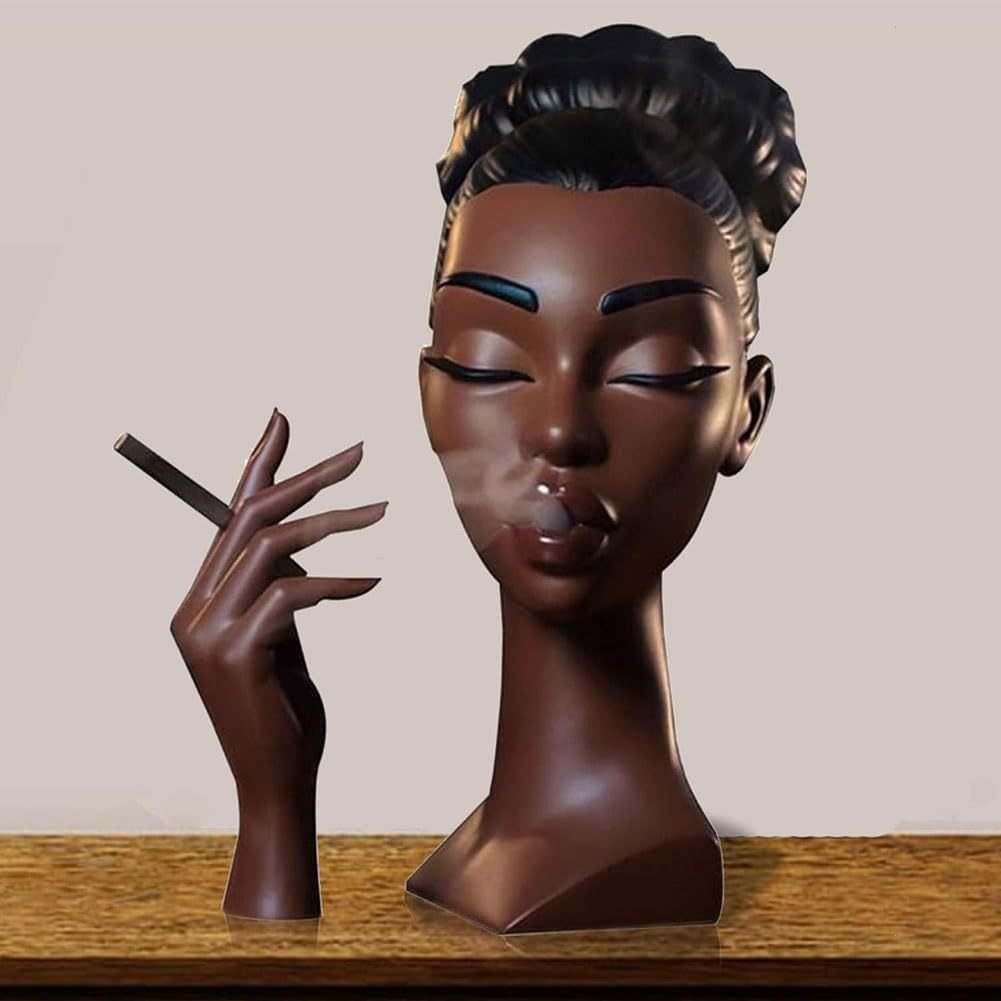 Unique Resin Incense Burner Statue with Smoke Effect - Cofik