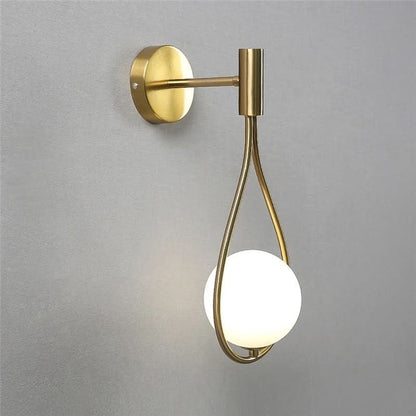 Modern Metal Table Lamps Set of 2