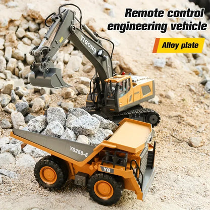 Powerful RC Digger Toy Vehicle