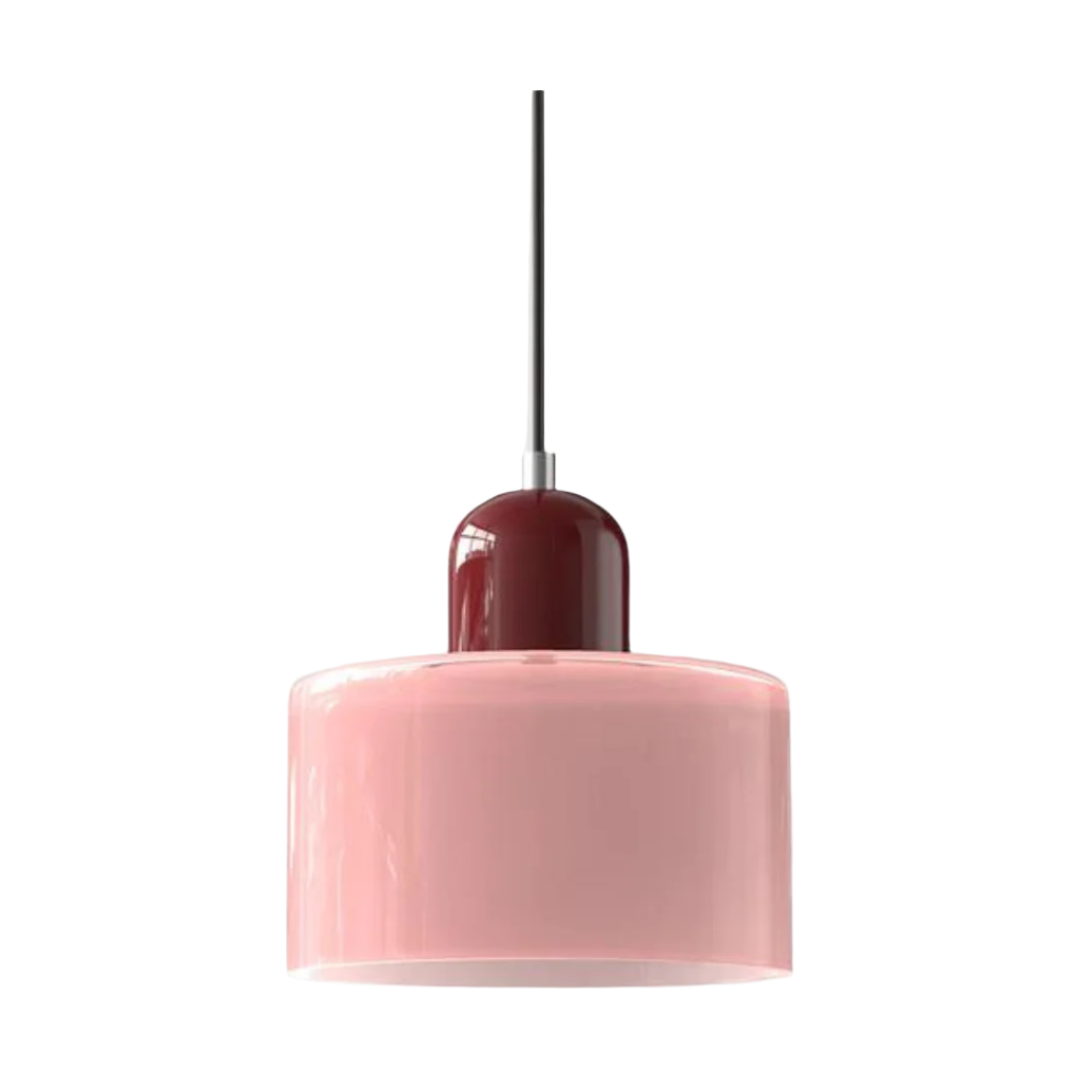 Stylish Round Glass Pendant Light