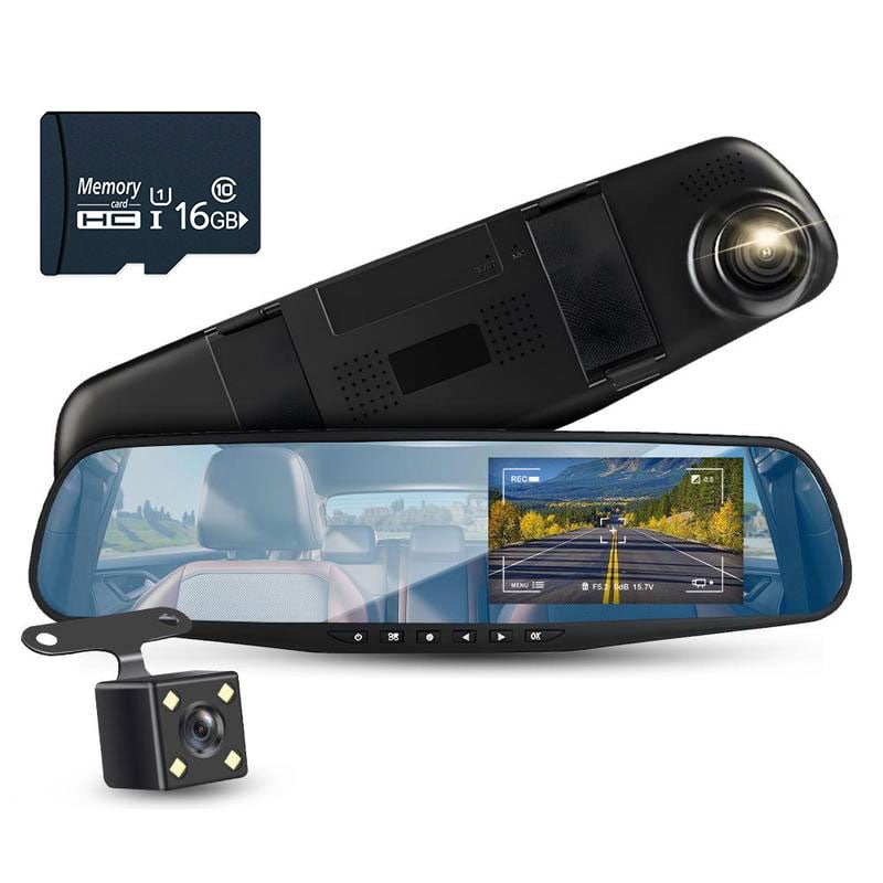Dual Lens Car Camera with Night Vision and HD Recording - Cofik
