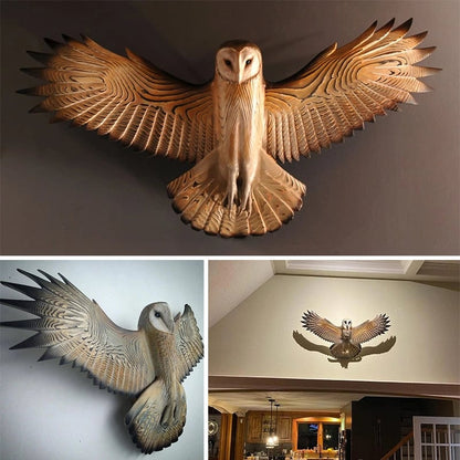 Beautiful Owl Artistic Wall Decor
