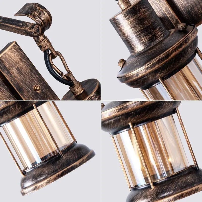 Classic Glass Cover Wall Light