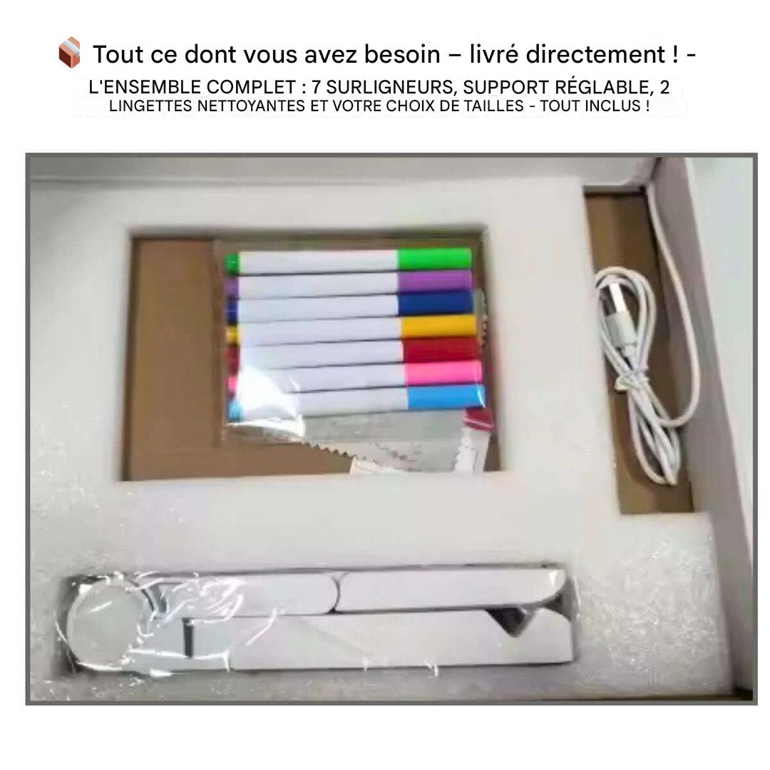 Colorful LED Drawing Tablet with Stylus Pen