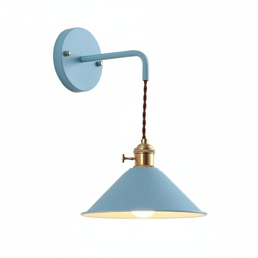 Modern LED Wall Light – Sleek Aluminum Black Gold