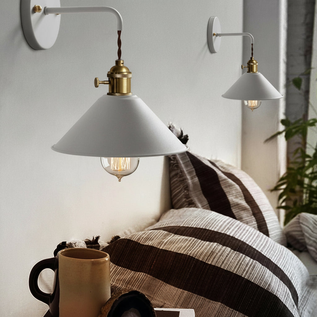 Modern LED Wall Light – Sleek Aluminum Black Gold - Cofik