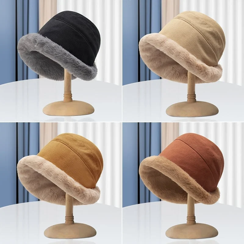 Premium Plus Velvet Fisherman Beanie Hat