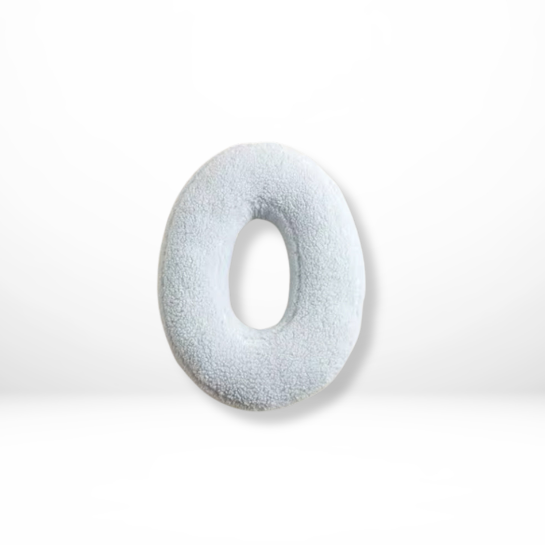 Plush Alphabet Letter Pillow With Soft Velvet Cover