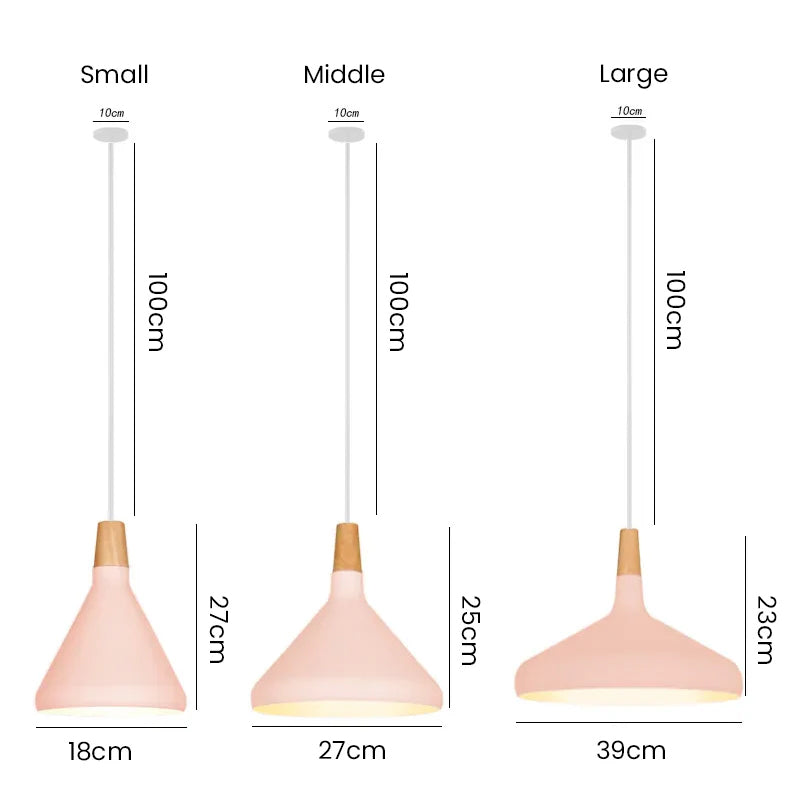 Stylish Metal Drop Pendant Light