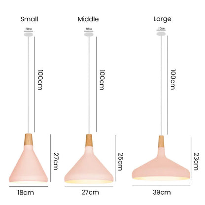 Stylish Metal Drop Pendant Light