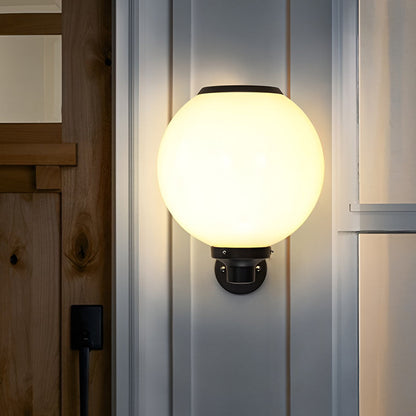 Bright Adjustable Solar Powered Outdoor Wall Lamp