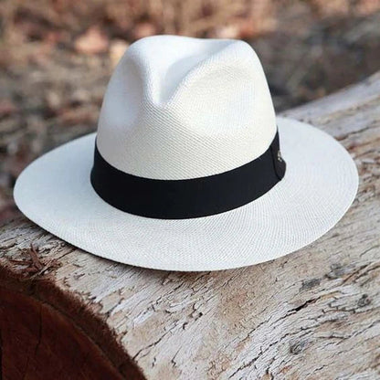 Natural Fiber Panama Sun Hat
