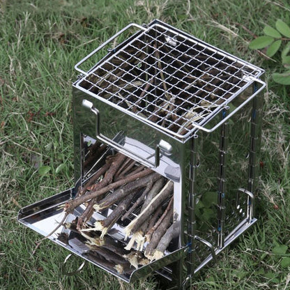 Portable Steel Outdoor Camping Stove Grill