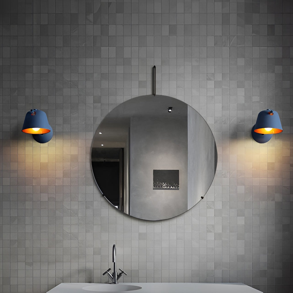 Rustic Iron Wall Light – Modern Matte Sconce E27
