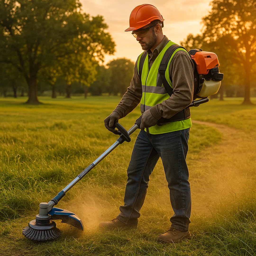 Powerful 6-Blade Turbo Trimmer Weed Cutter Head