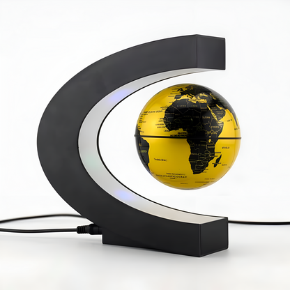 Sleek Magnetic Floating Orb Lamp