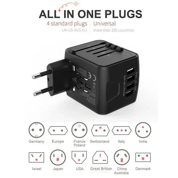 Global Travel Charger Universal Power Adaptor