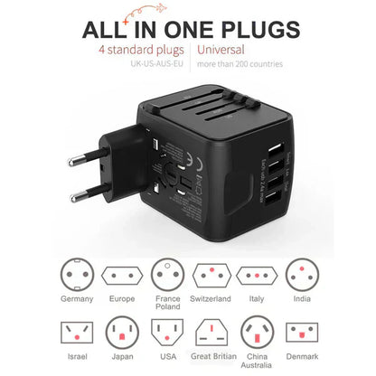Global Travel Charger Universal Power Adaptor