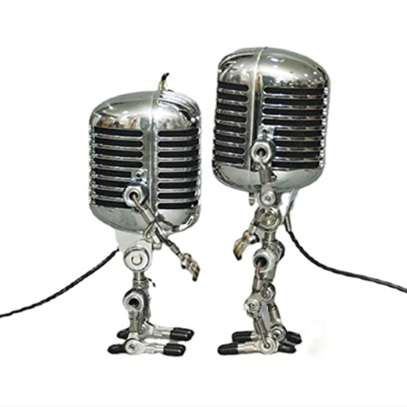 Vintage Mic Robot USB Speaker