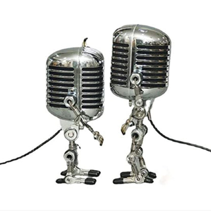 Vintage Mic Robot USB Speaker