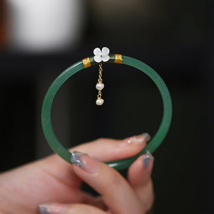 Luxurious Green Jade Bangles