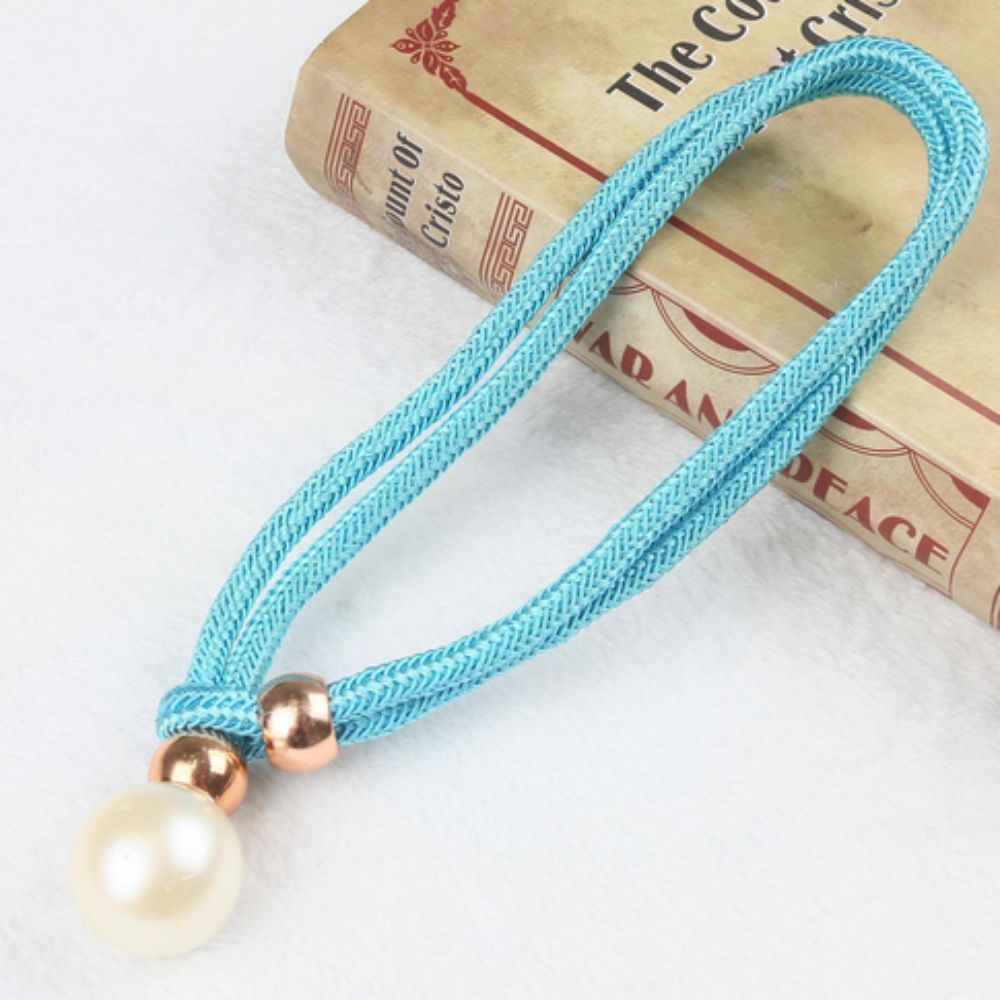 Shiny Beaded Curtain Tiebacks 2 Pack