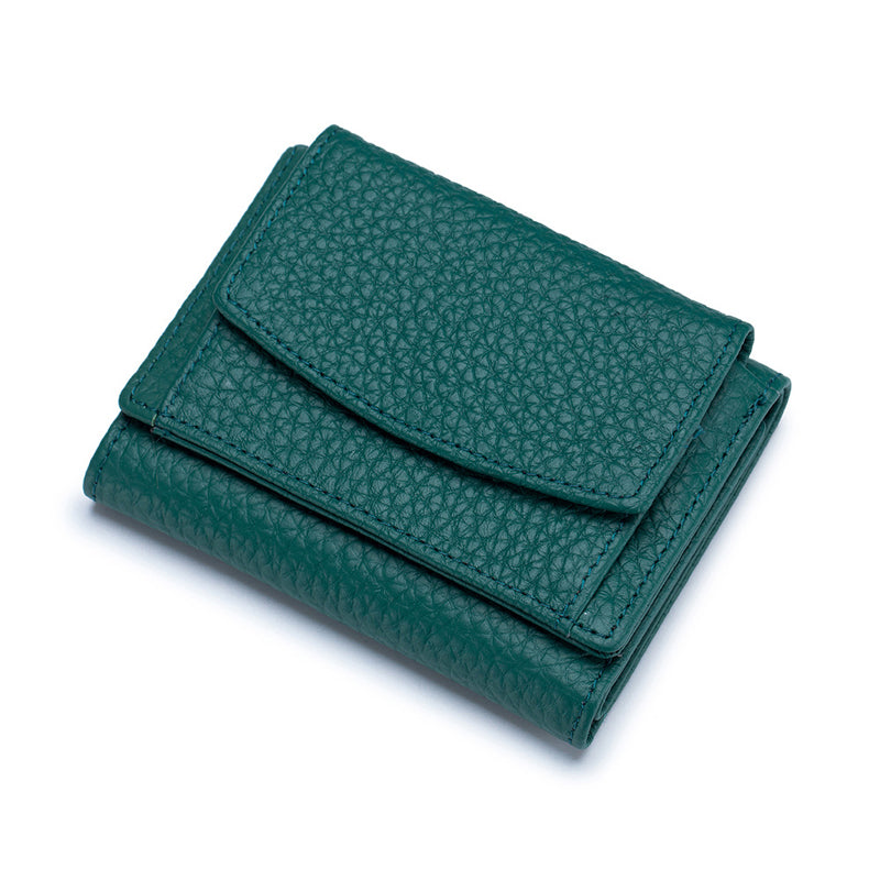 Slim Leather RFID Blocking Wallet