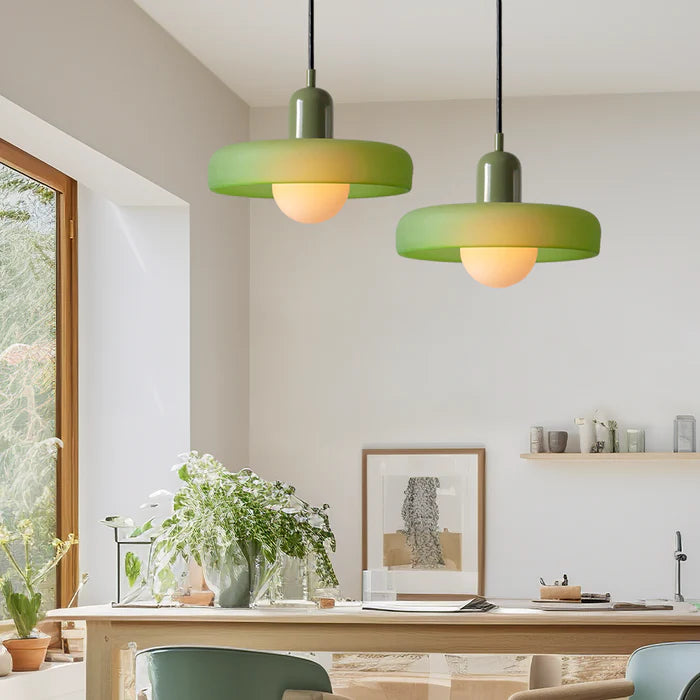 Stylish Colourful Glass Pendant Ceiling Light