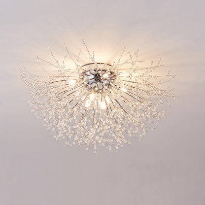 Elegant Crystal Ceiling Light Fixture