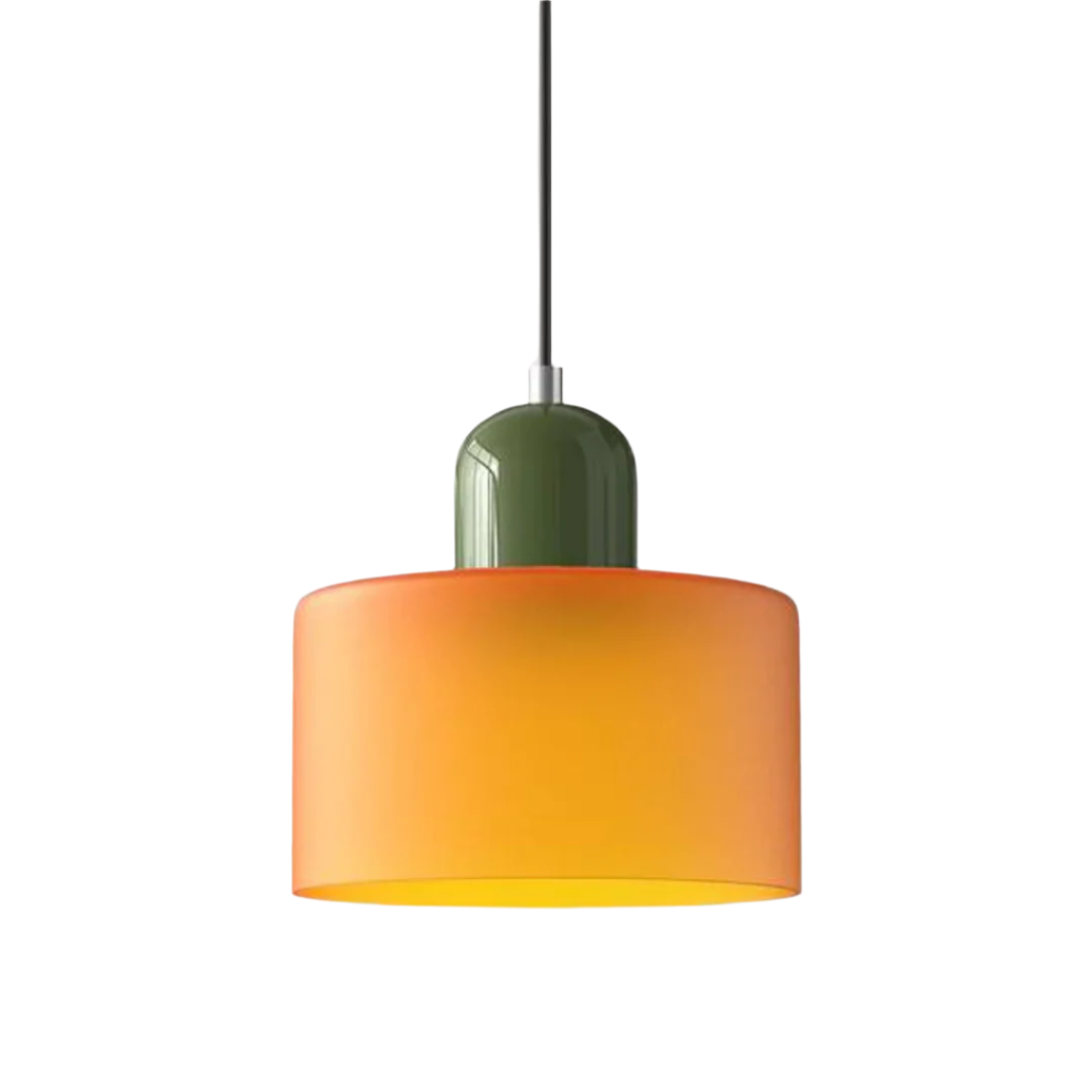 Stylish Round Glass Pendant Light