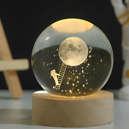 Colorful Globe LED Bedroom Nightlight