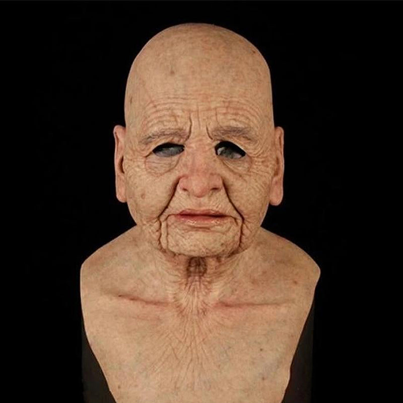 Scary Realistic Full Face Latex Mask Costume