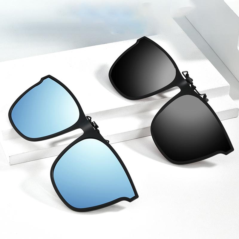 Polarized Clip On Flip Up Sunglasses