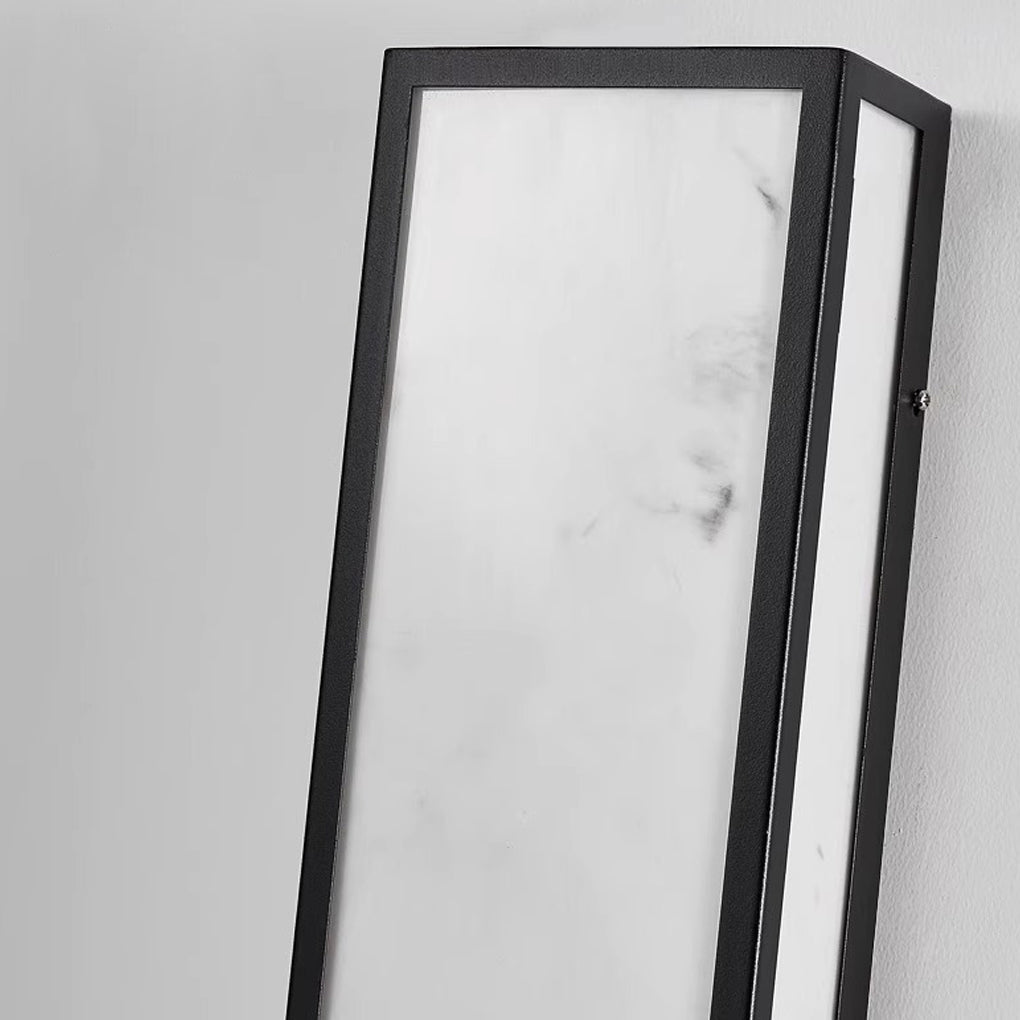 Outdoor Weatherproof Black LED Wall Lamp