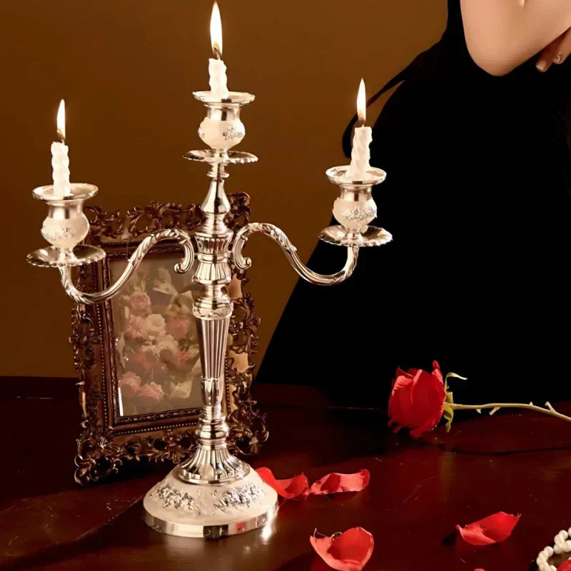 Luxury Gold Candle Holder
