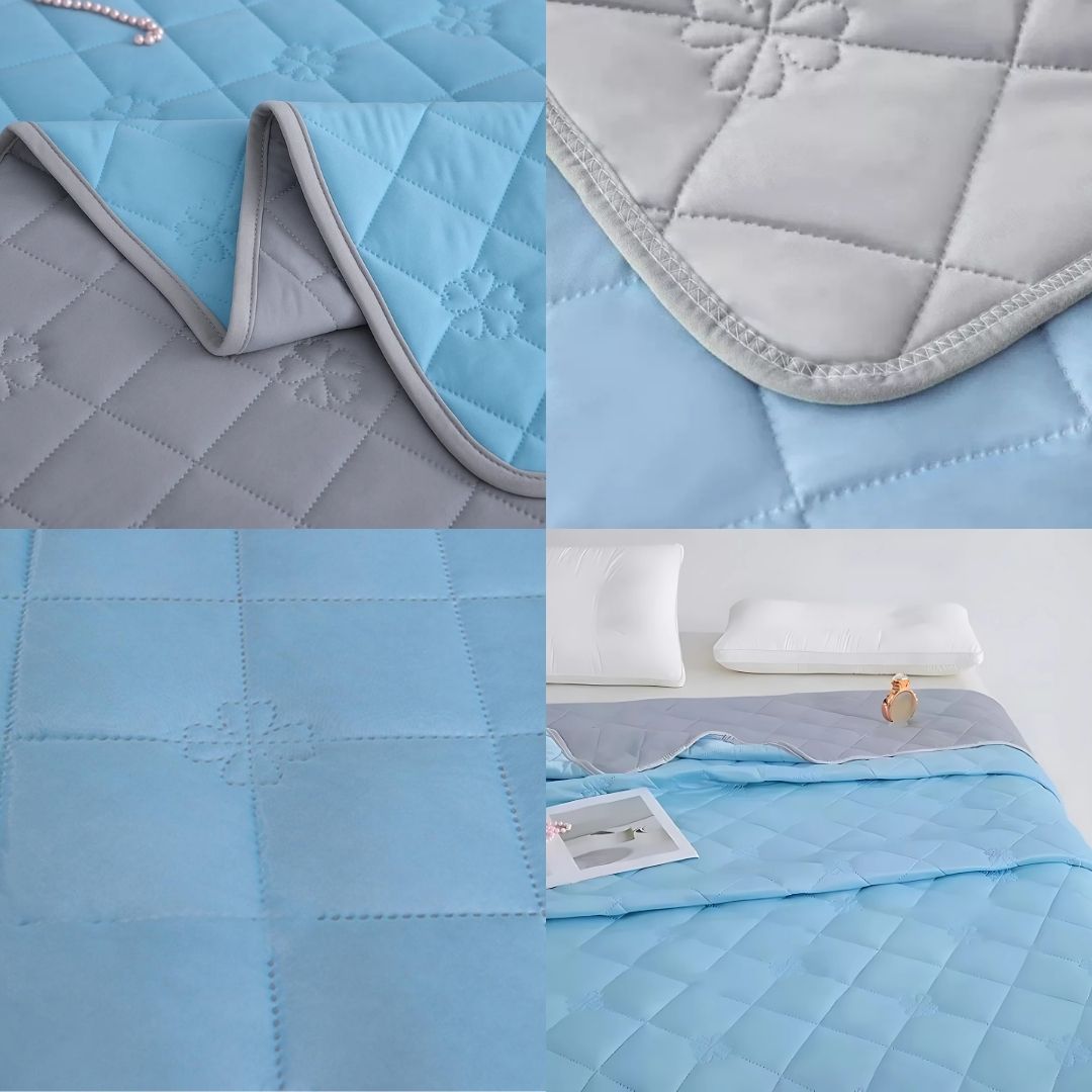 Breathable Cool Blanket for Night Sweats Relief