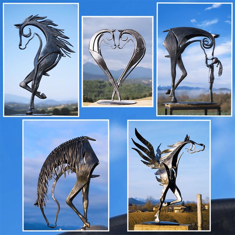 Beautiful Horse Figurine Decor