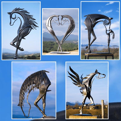 Beautiful Horse Figurine Decor