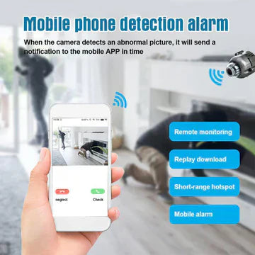 Compact Wireless Night Vision Security Camera