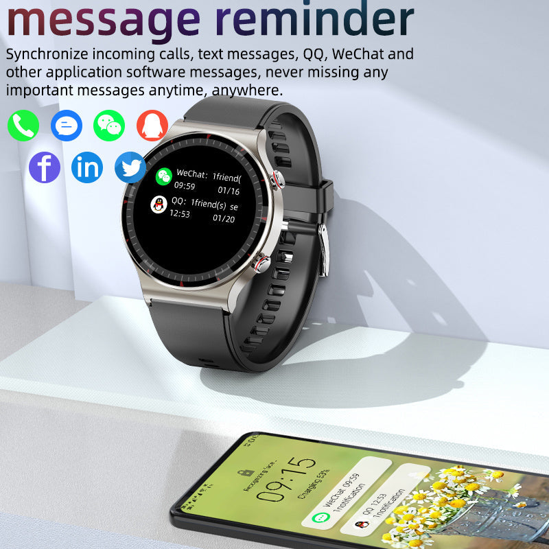 Accurate Fitness Tracker Smartwatch with Heart Monitor