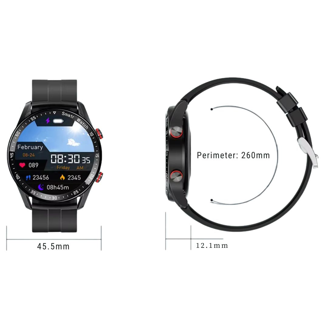 Accurate Fitness Tracker Smartwatch - GPS Heart Rate Monitor