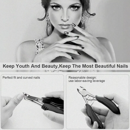Easy Grip Toenail Clipper for Thick Nails