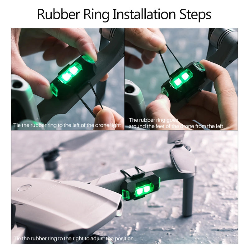 Colorful LED Plane Flashing Light with USB Recharge