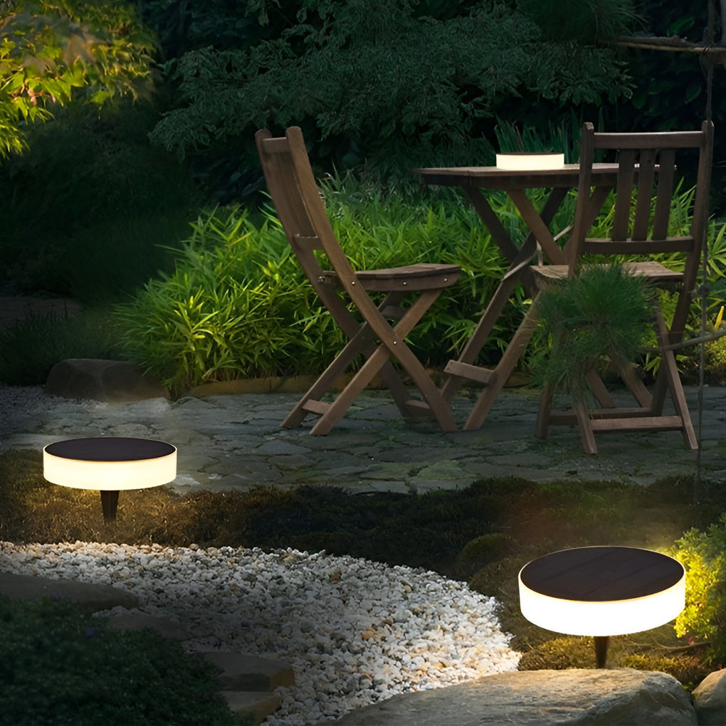 Solar Powered LED Garden Deck Lights